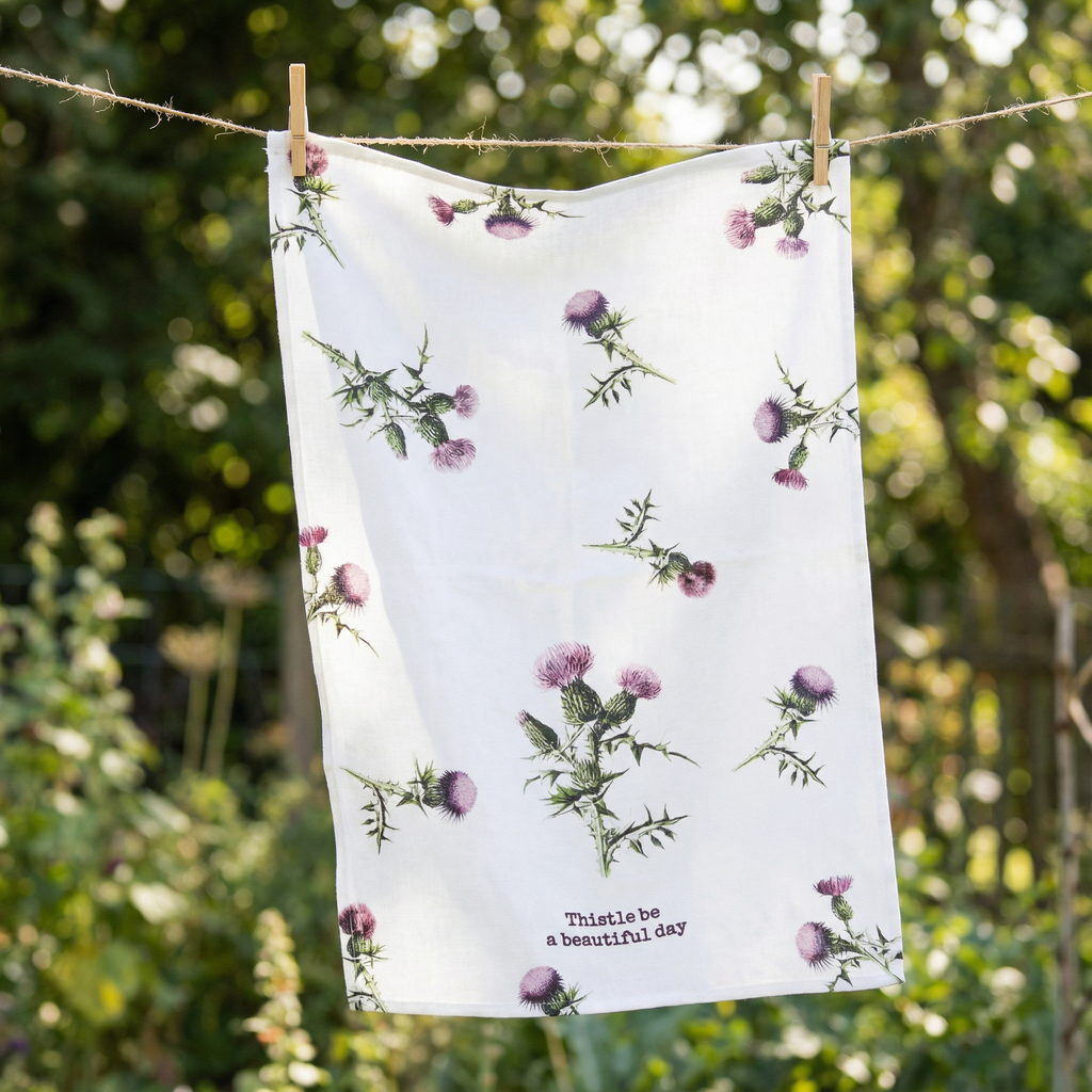 Thistle Bundle | Knock Your Socks Off Journal & Be a Beautiful Day Towel (copia)