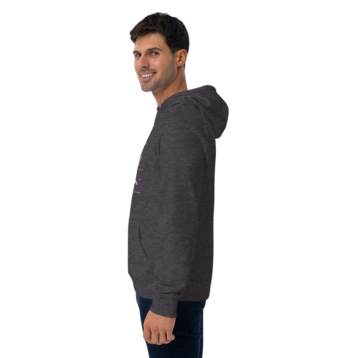 "ANATOMY OF A SPHYNX" UNISEX ECO HOODIE