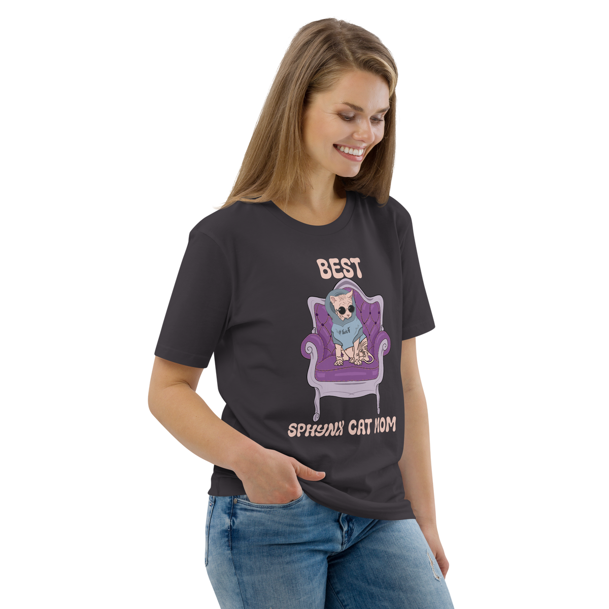 "BEST SPHYNX CAT MOM" ECO TEE