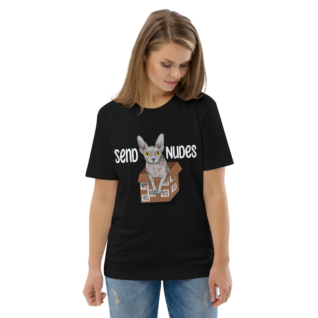 "SEND NUDES" UNISEX ECO TEE