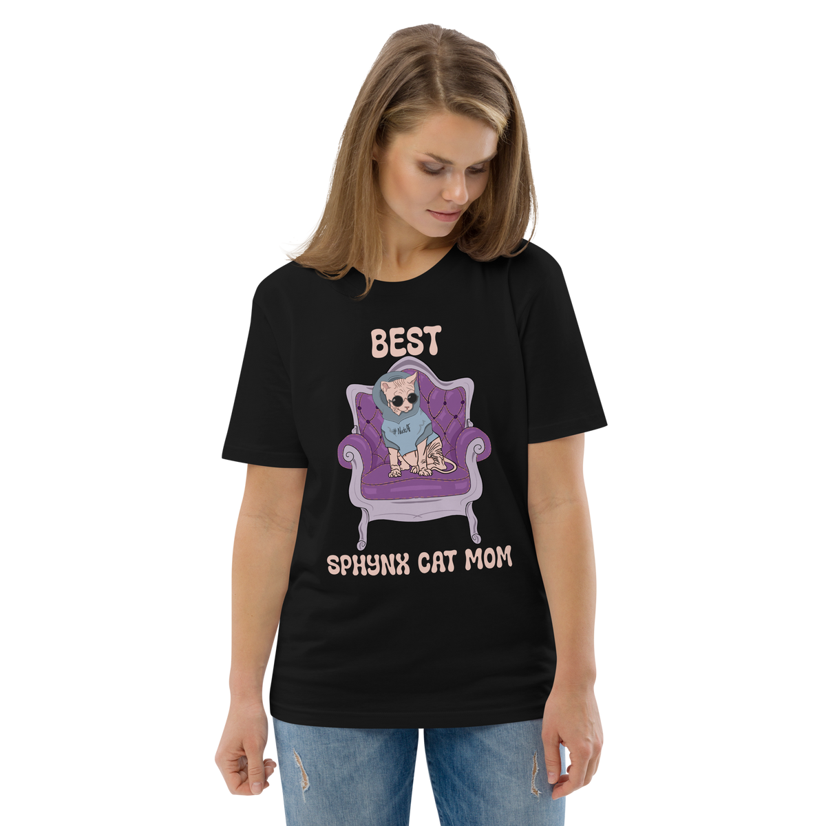 "BEST SPHYNX CAT MOM" ECO TEE