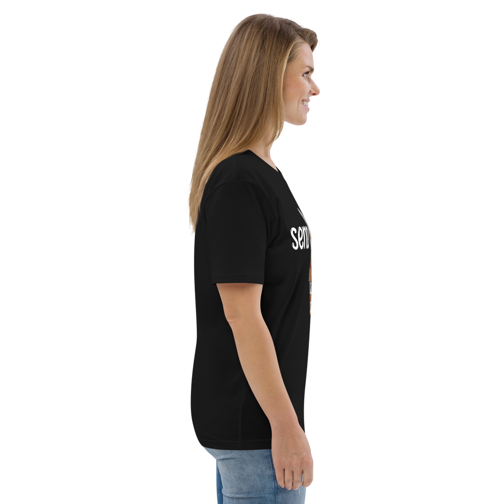 "SEND NUDES" UNISEX ECO TEE