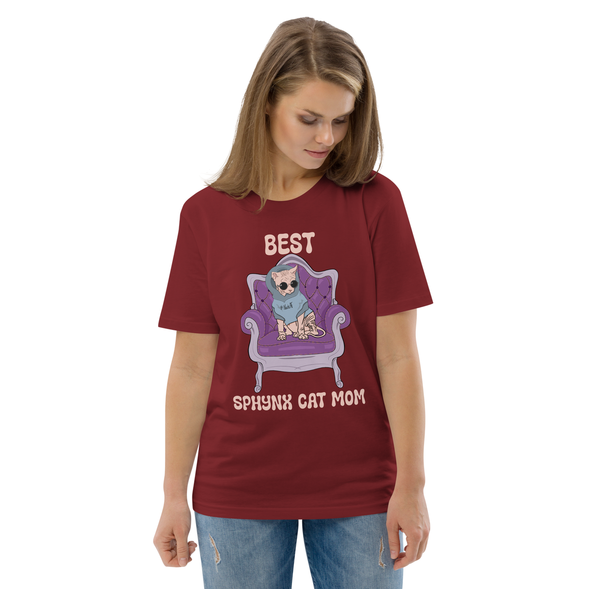 "BEST SPHYNX CAT MOM" ECO TEE