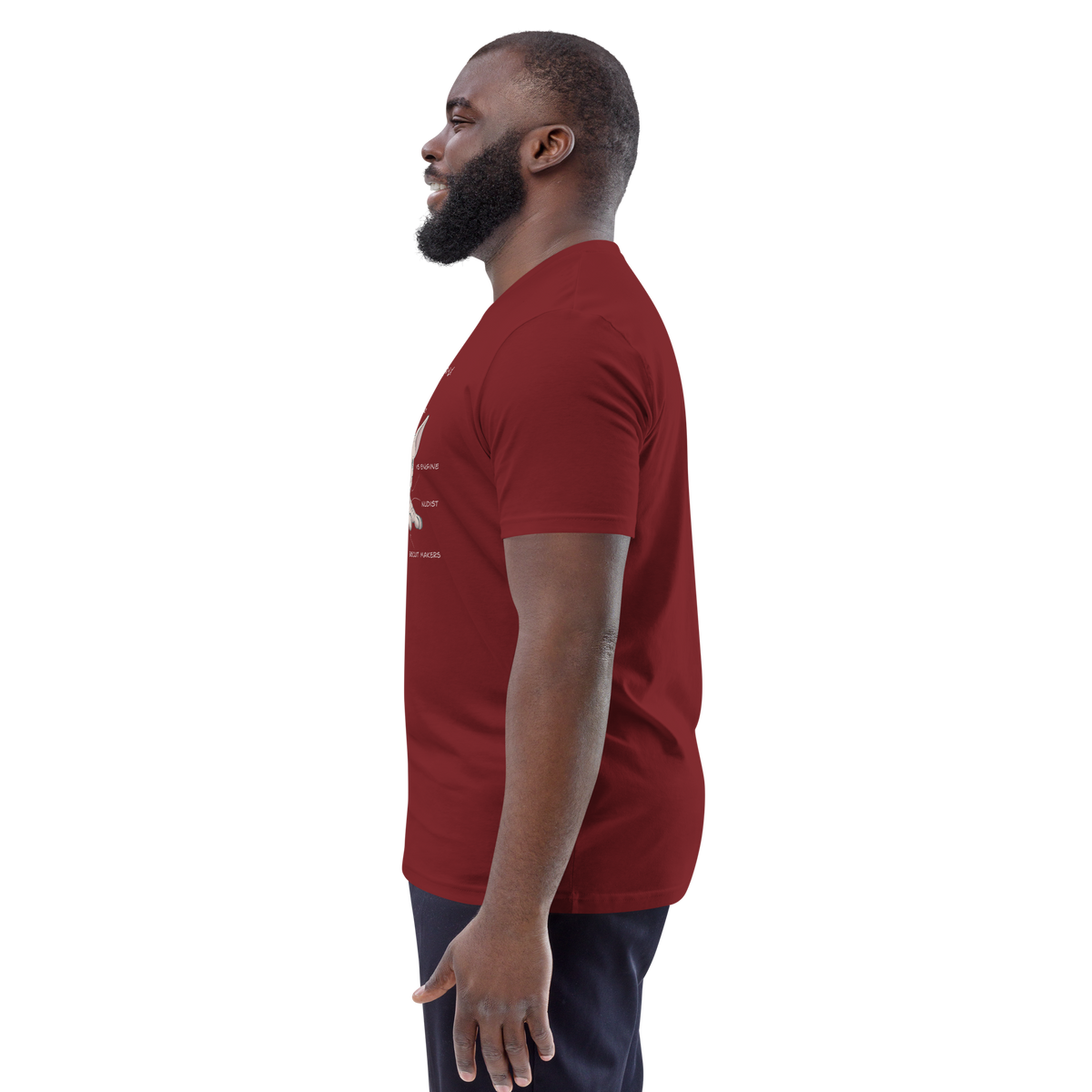 "ANATOMY OF A SPHYNX" UNISEX ORGANIC TEE