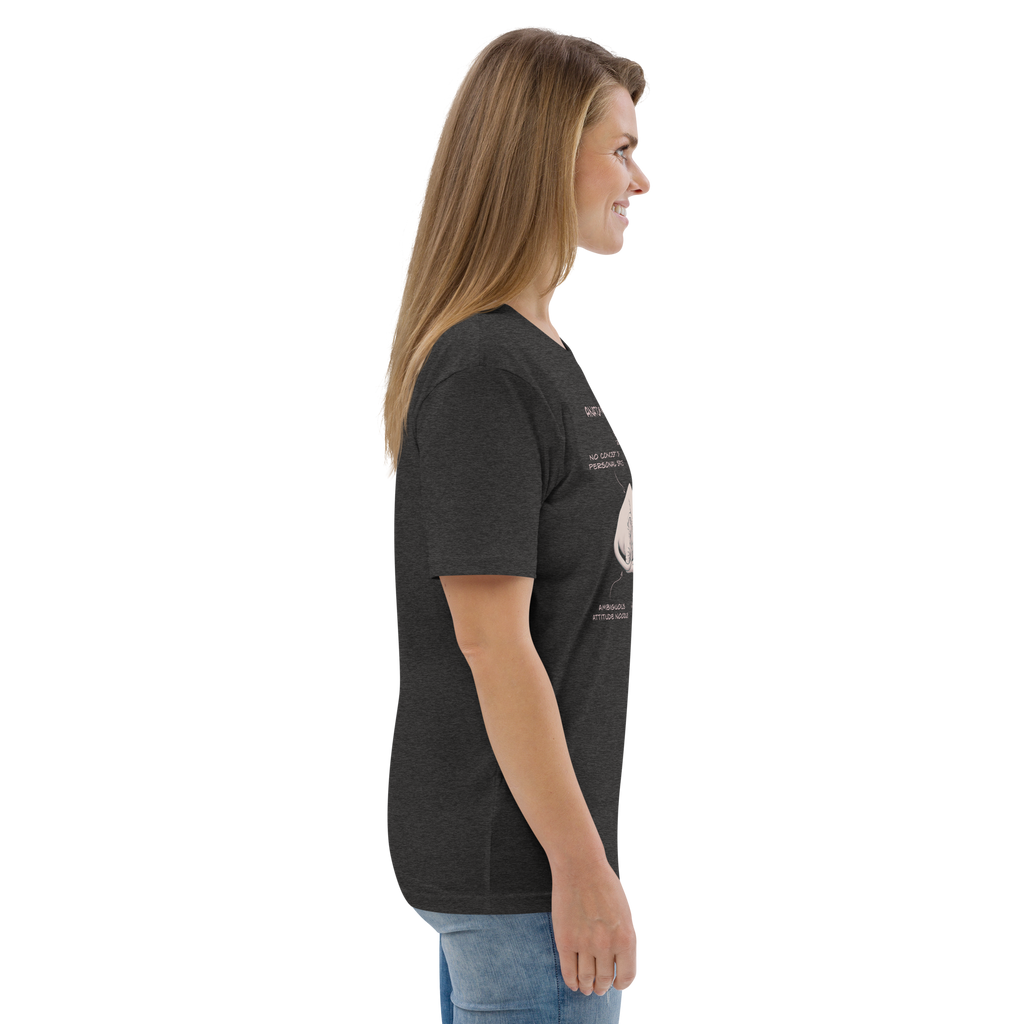 "ANATOMY OF A SPHYNX" UNISEX ORGANIC TEE