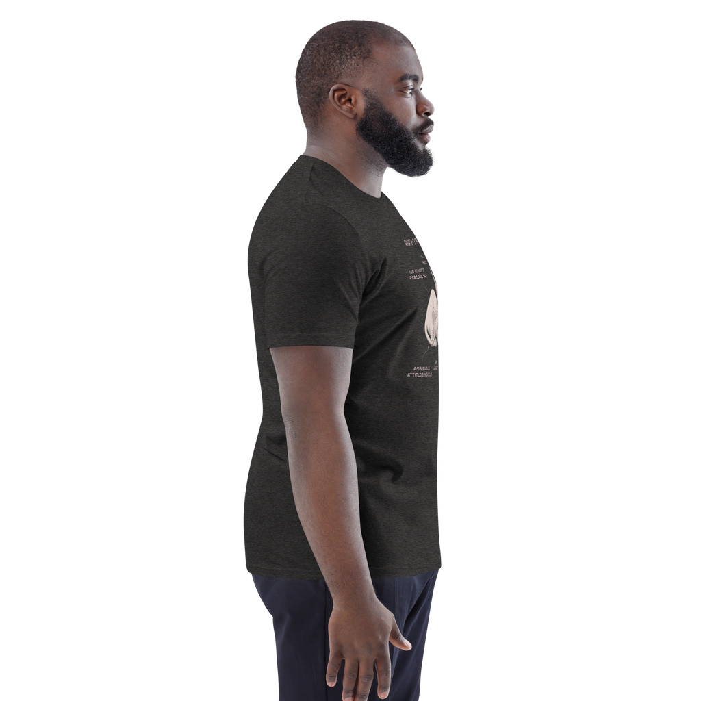 "ANATOMY OF A SPHYNX" UNISEX ORGANIC TEE