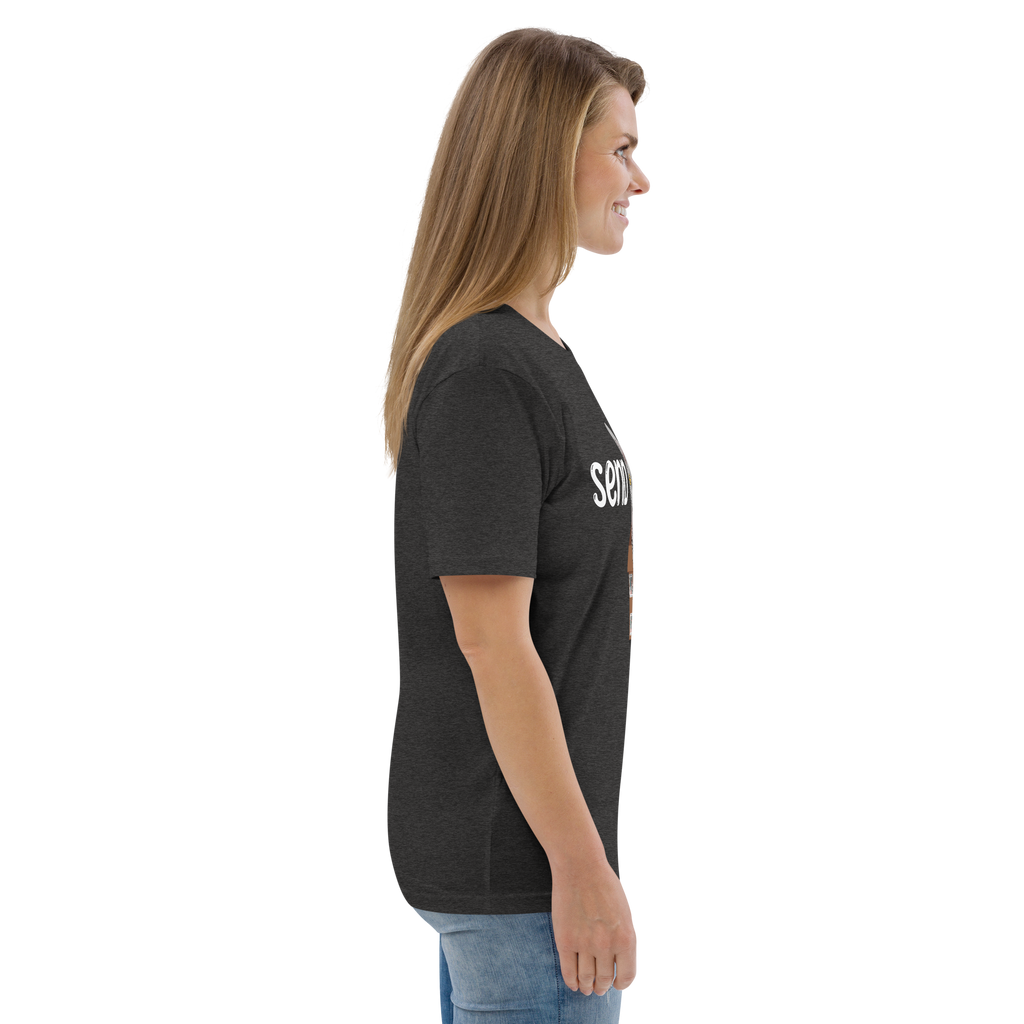"SEND NUDES" UNISEX ECO TEE