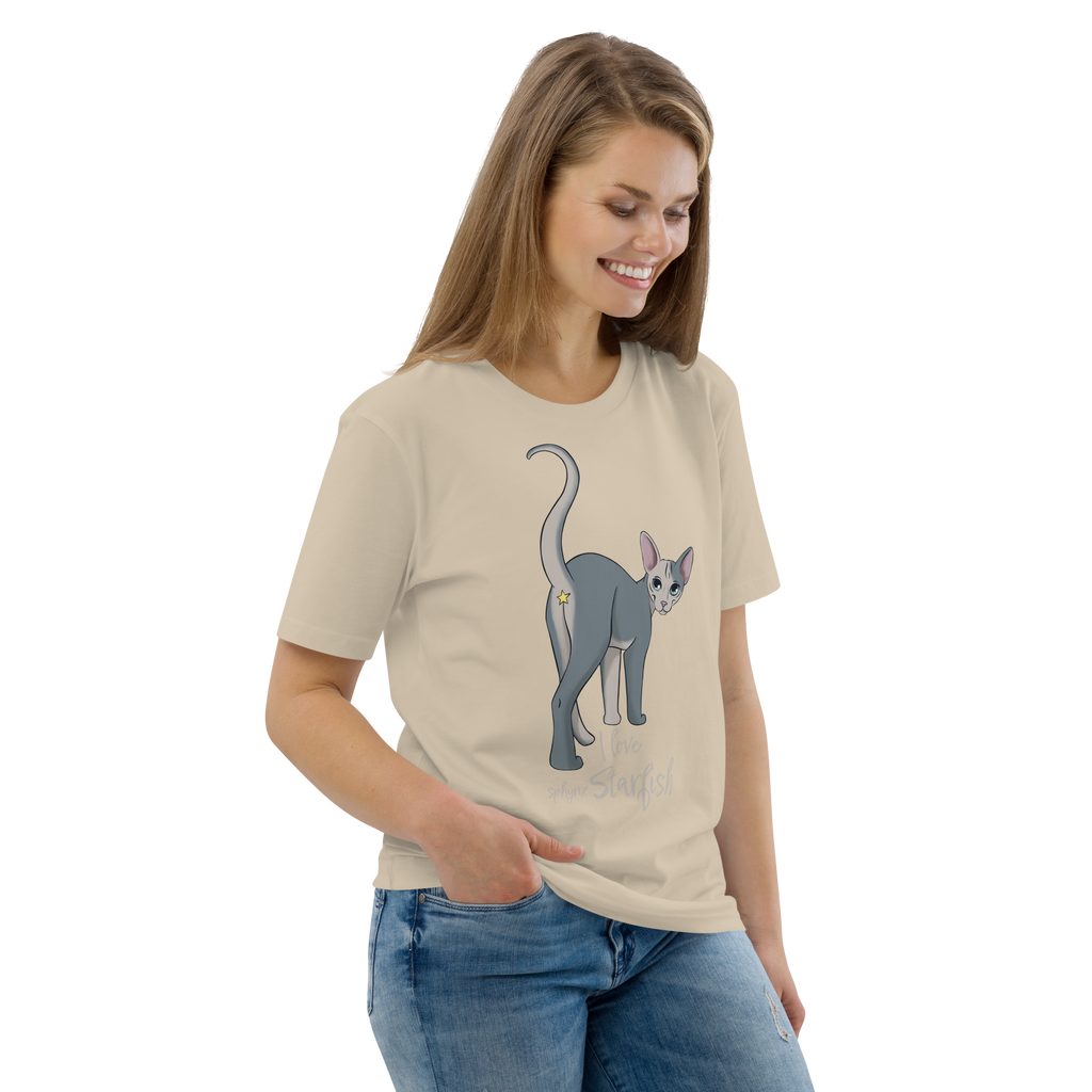 "I LOVE SPHYNX STARFISH" UNISEX ECO TEE