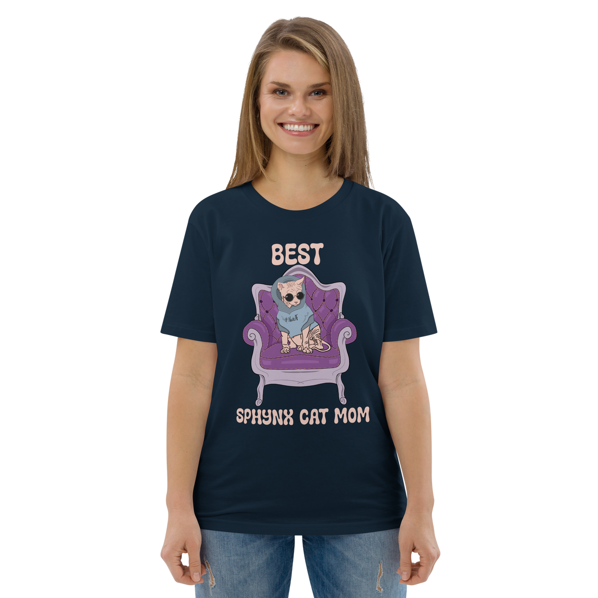 "BEST SPHYNX CAT MOM" ECO TEE