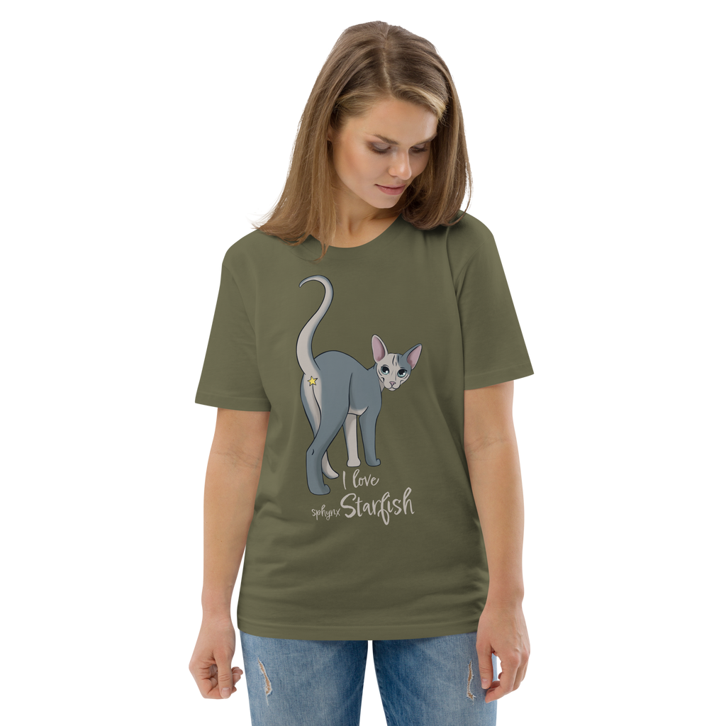 "I LOVE SPHYNX STARFISH" UNISEX ECO TEE