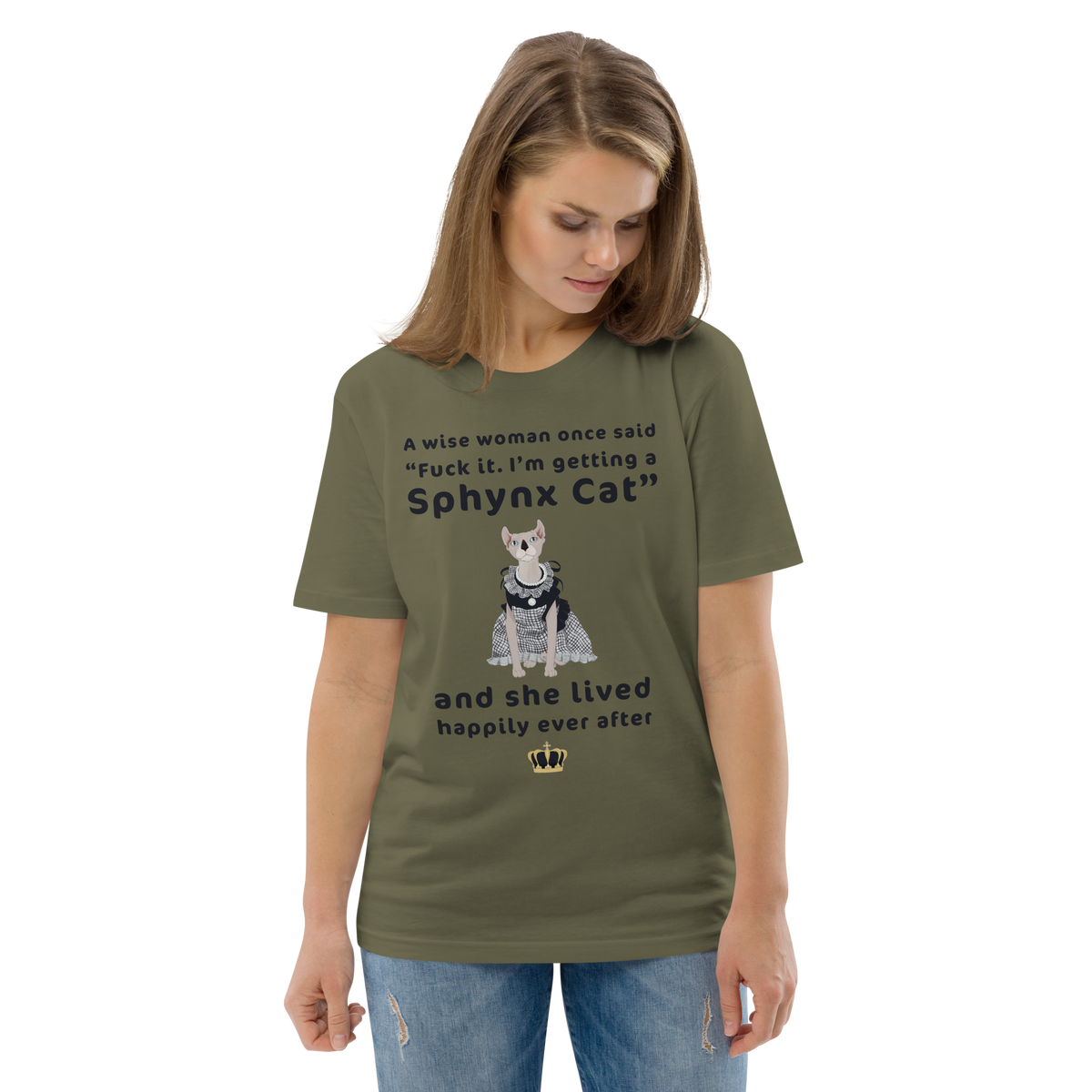 "FUCK IT - I'M GETTING A SPHYNX CAT" ECO TEE