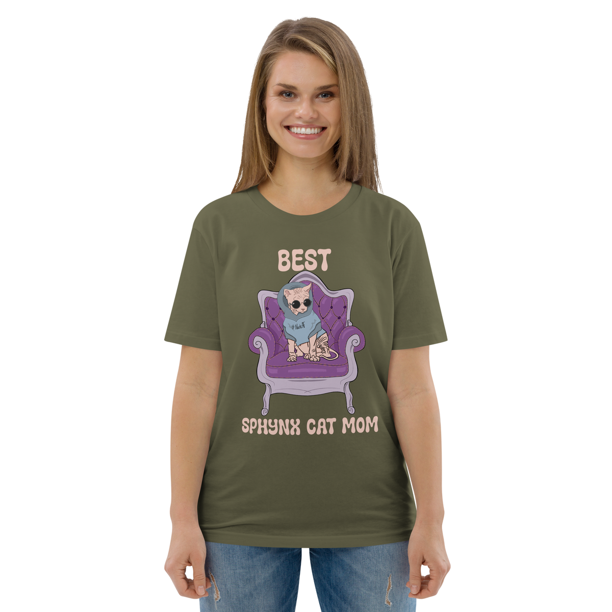 "BEST SPHYNX CAT MOM" ECO TEE
