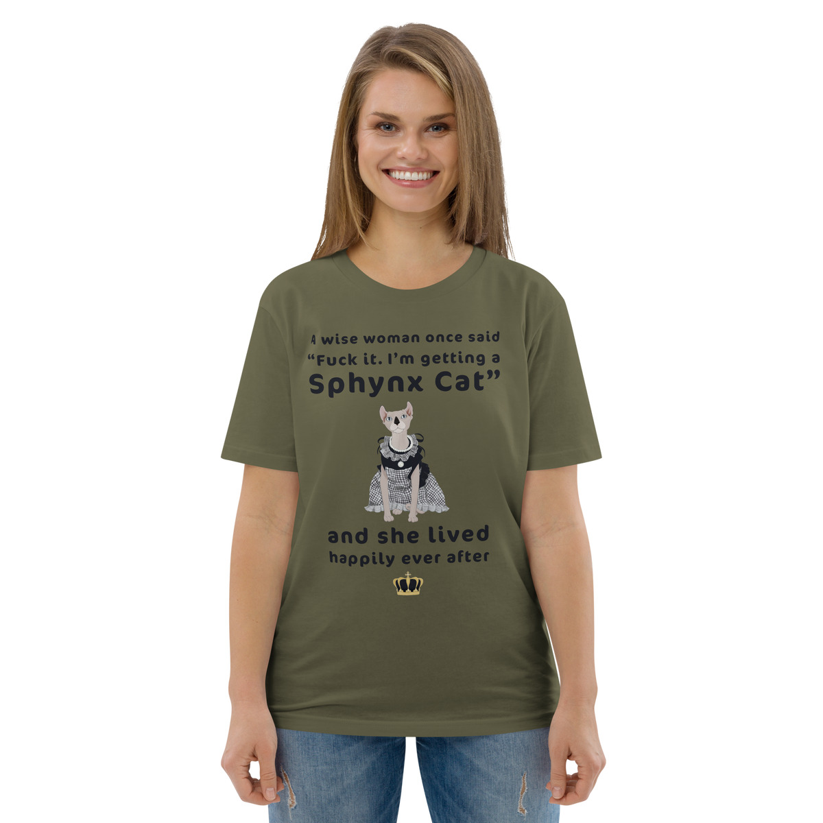 "FUCK IT - I'M GETTING A SPHYNX CAT" ECO TEE