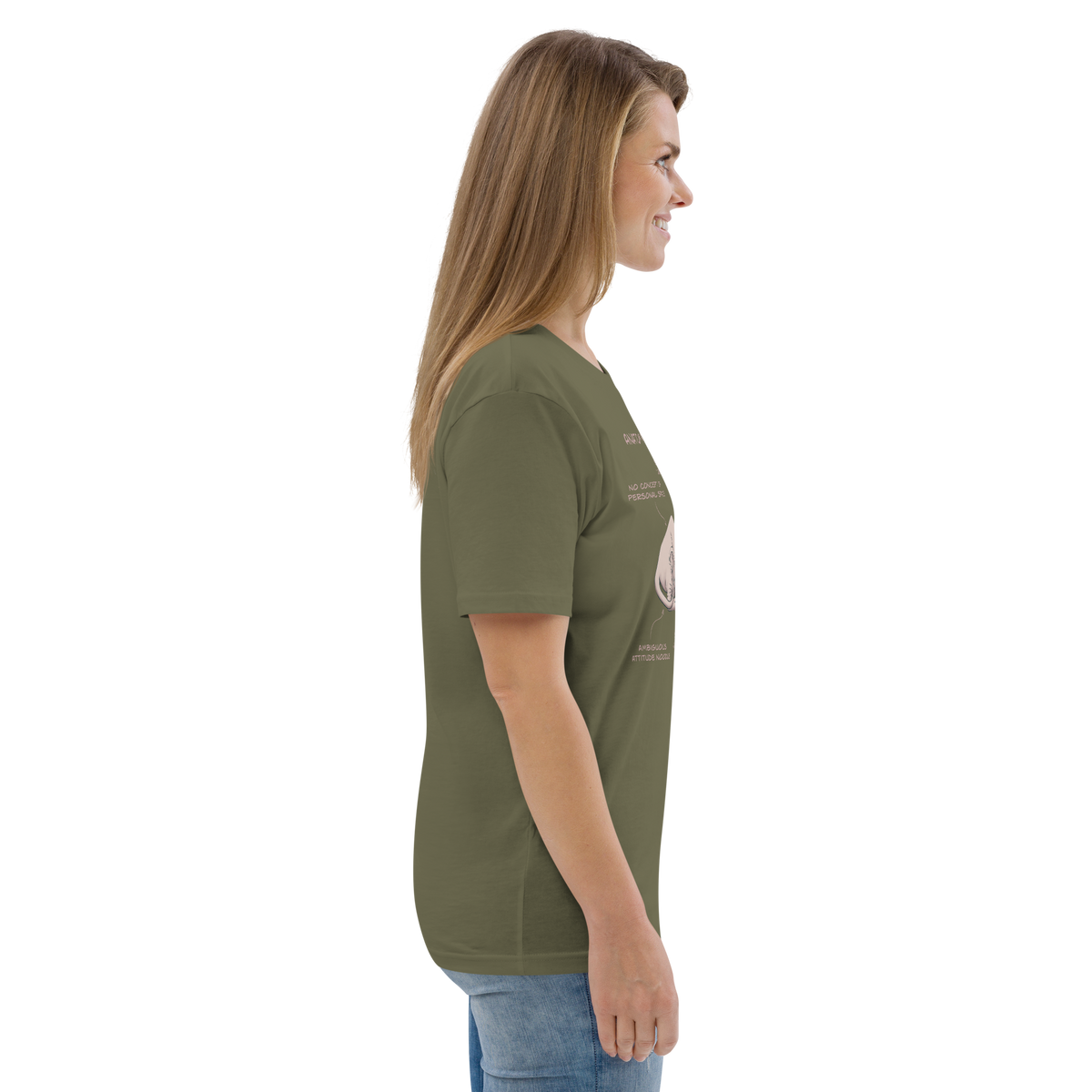 "ANATOMY OF A SPHYNX" UNISEX ORGANIC TEE