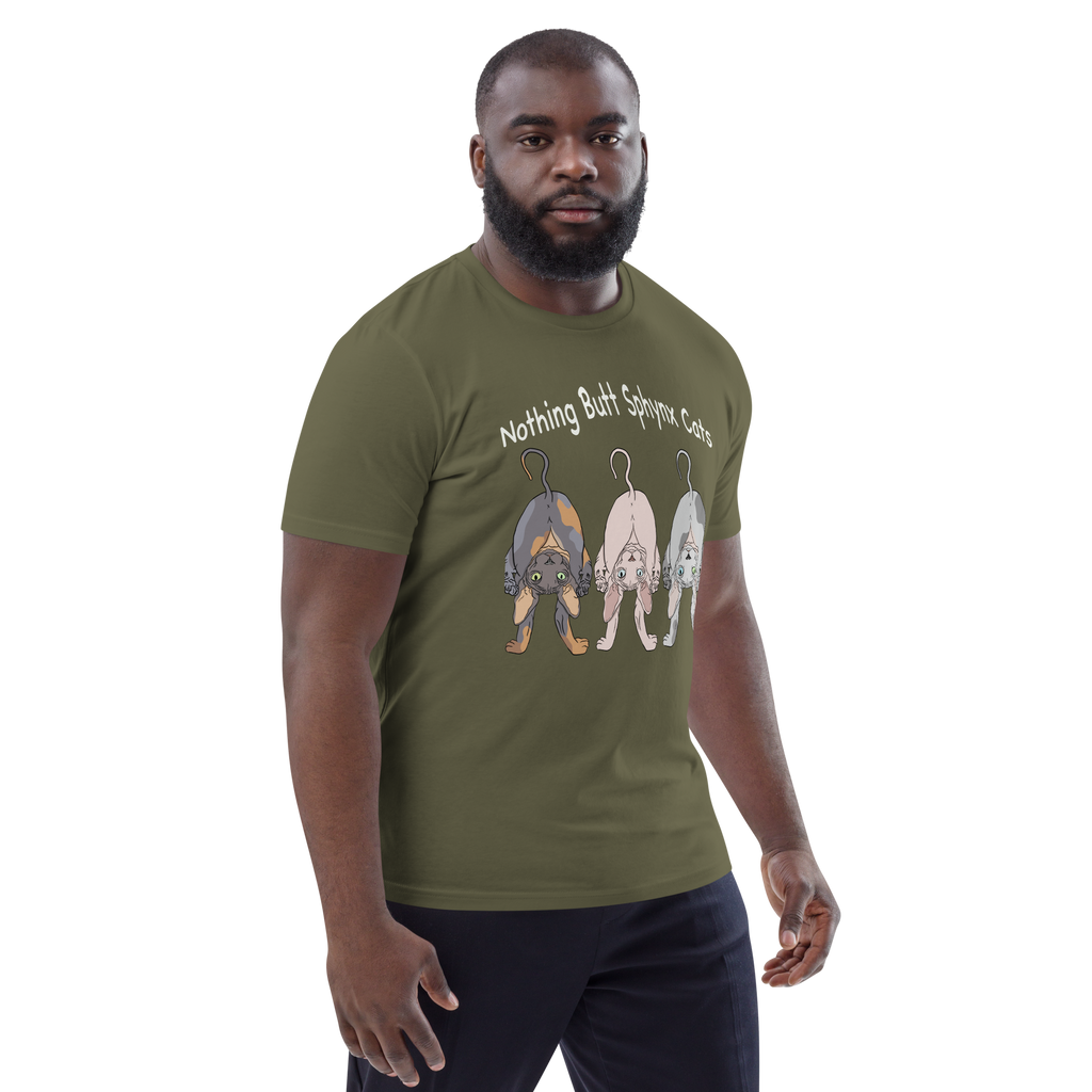 "NOTHING BUTT SPHYNX CATS" UNISEX ECO TEE