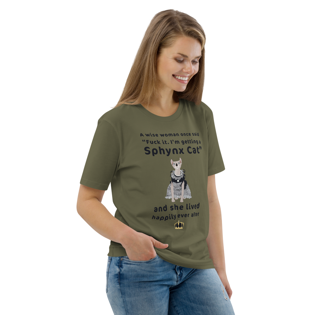 "FUCK IT - I'M GETTING A SPHYNX CAT" ECO TEE