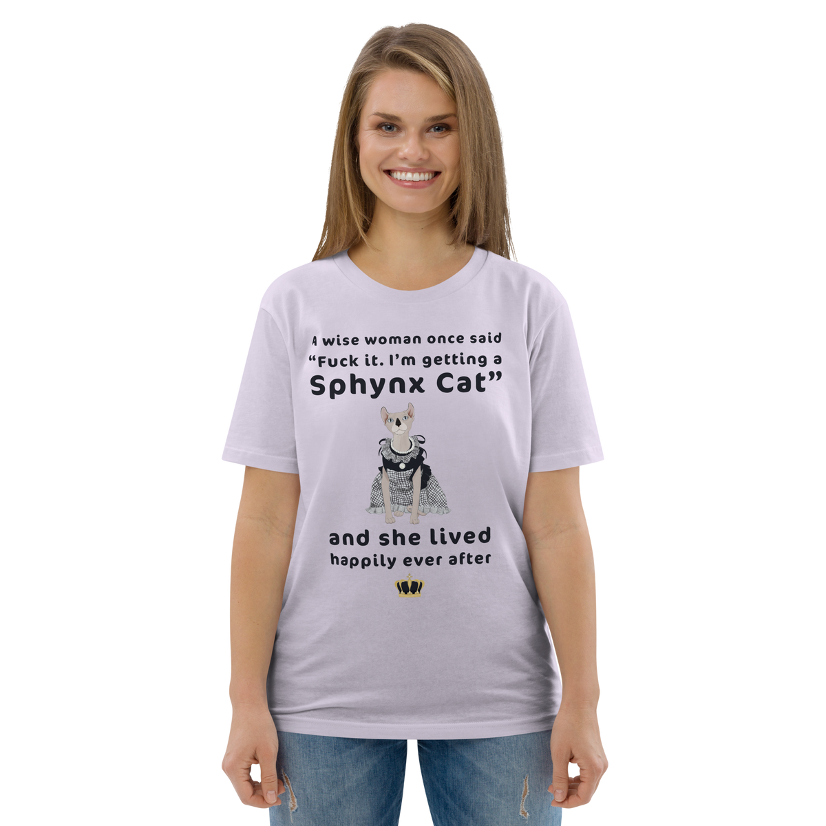 "FUCK IT - I'M GETTING A SPHYNX CAT" ECO TEE