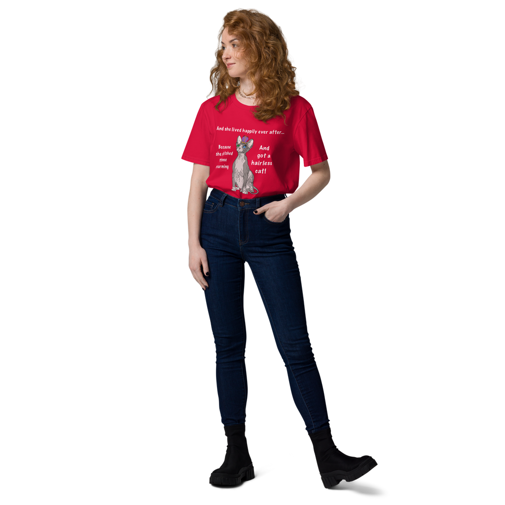 "DITCHED PRINCE CHARMING & GOT A SPHYNX CAT" ECO TEE
