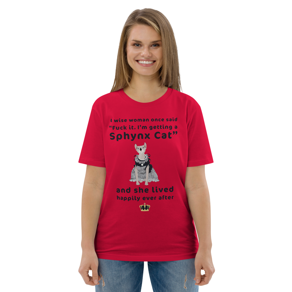 "FUCK IT - I'M GETTING A SPHYNX CAT" ECO TEE