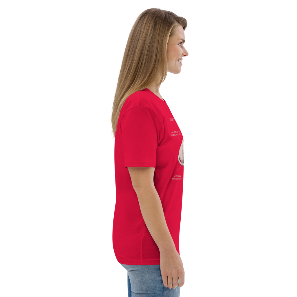 "ANATOMY OF A SPHYNX" UNISEX ORGANIC TEE