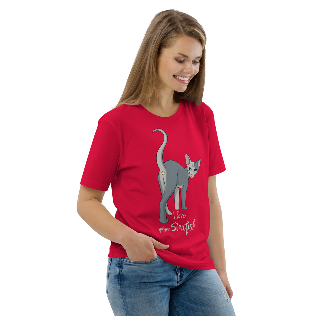 "I LOVE SPHYNX STARFISH" UNISEX ECO TEE