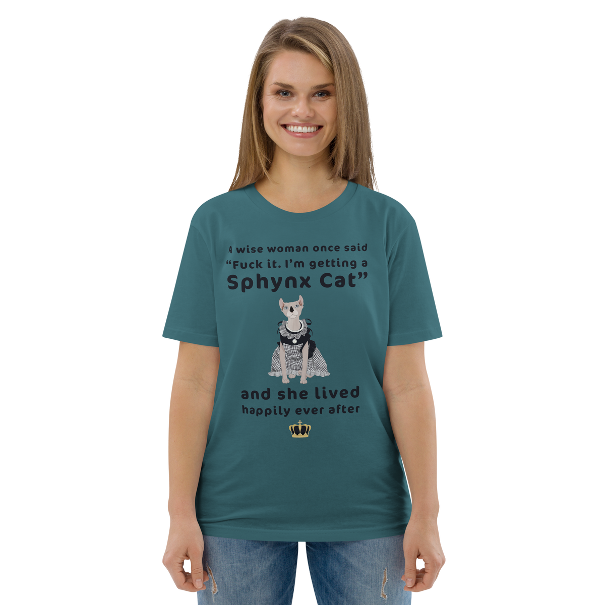 "FUCK IT - I'M GETTING A SPHYNX CAT" ECO TEE