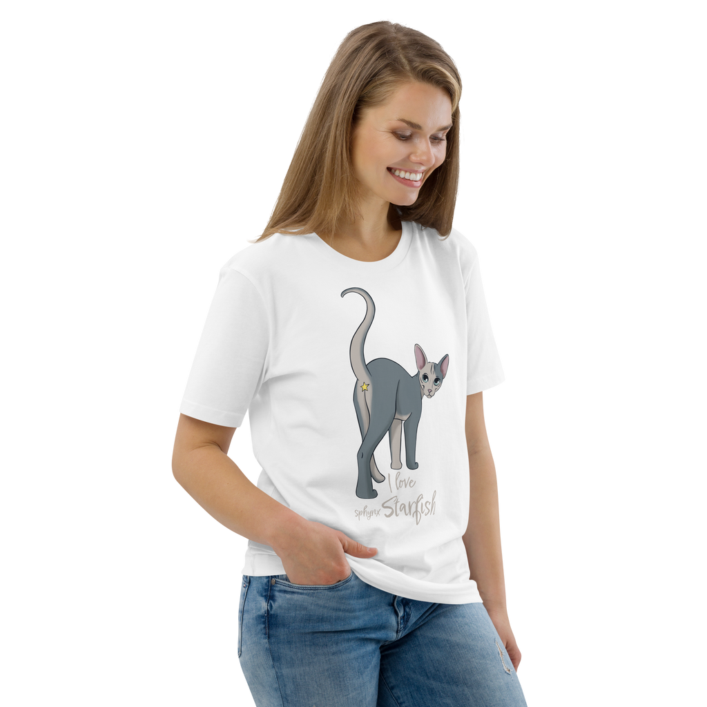 "I LOVE SPHYNX STARFISH" UNISEX ECO TEE