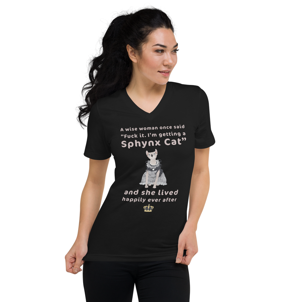 "FUCK IT - I'M GETTING A SPHYNX CAT" ECO TEE