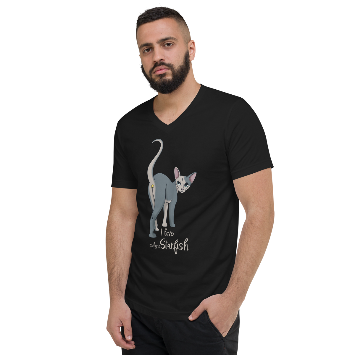 "I LOVE SPHYNX STARFISH" UNISEX ECO TEE