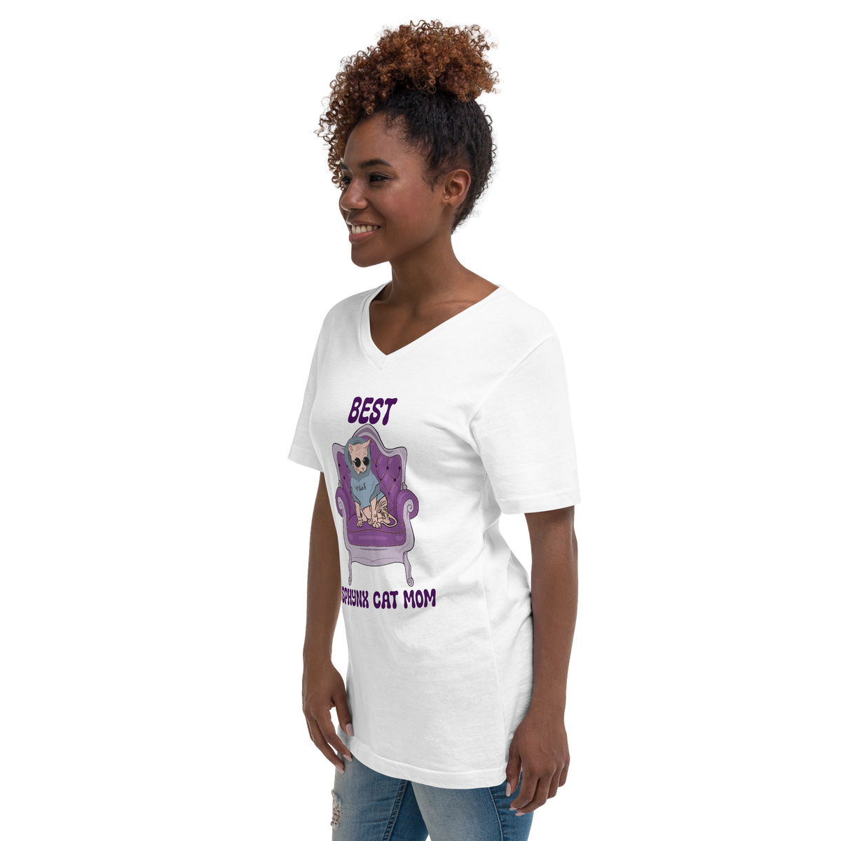 "BEST SPHYNX CAT MOM" ECO TEE