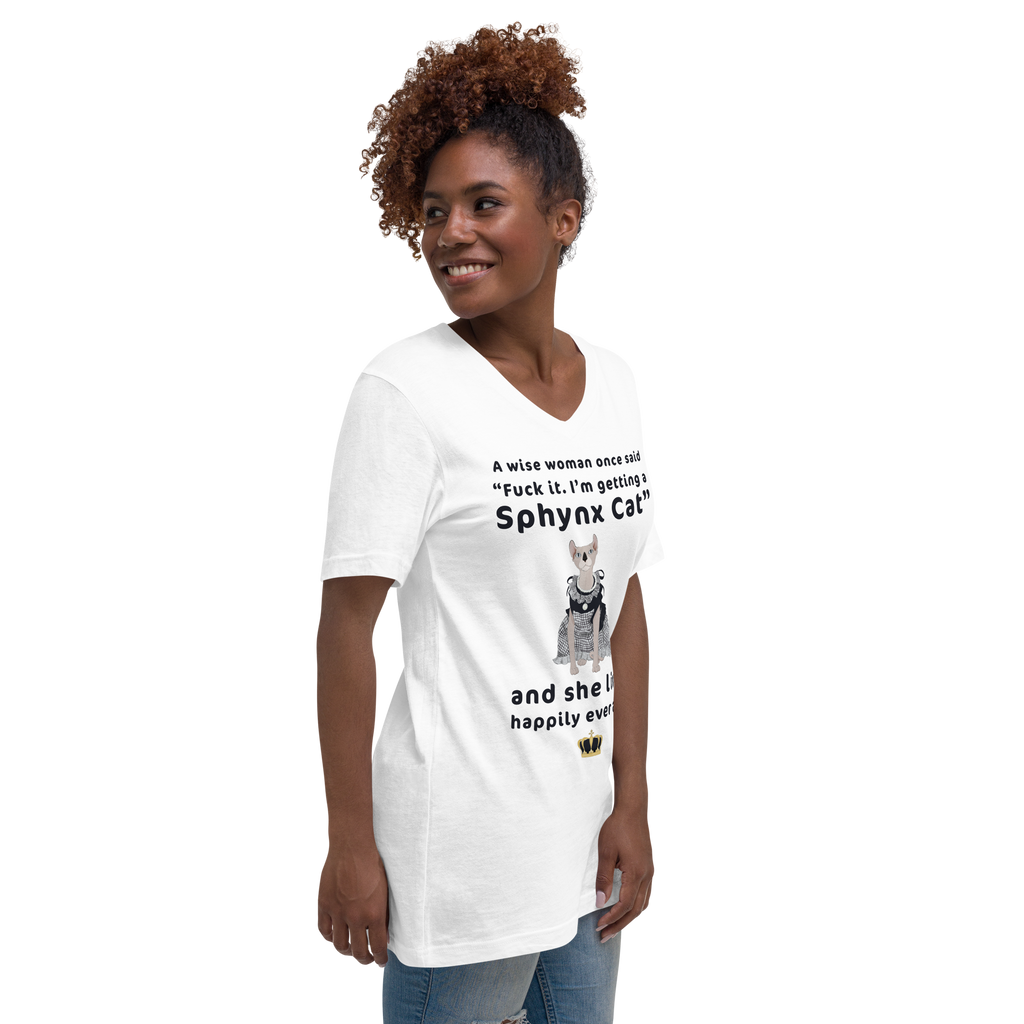"FUCK IT - I'M GETTING A SPHYNX CAT" ECO TEE