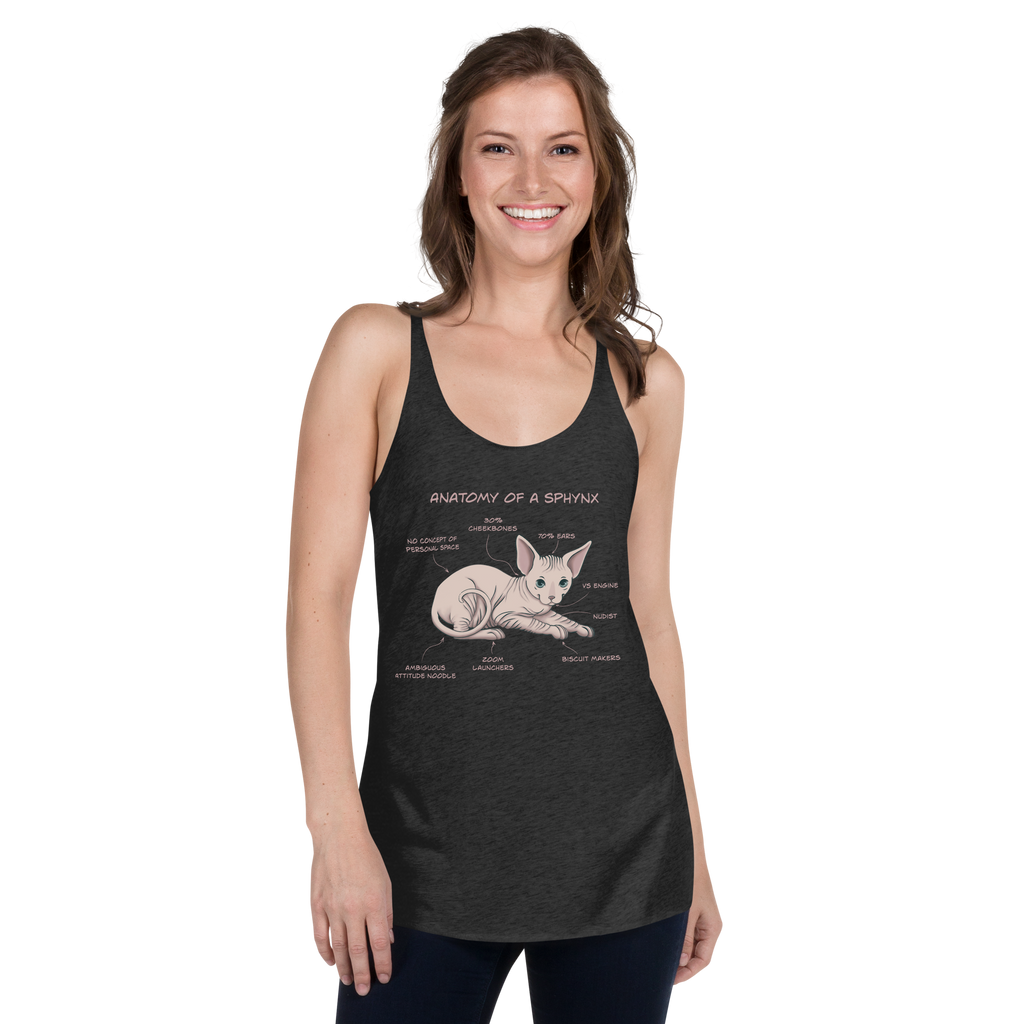"ANATOMY OF A SPHYNX" WOMAN'S TANK