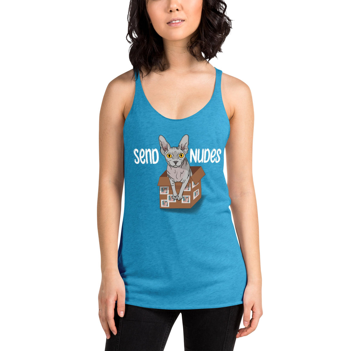 "SEND NUDES" TANK